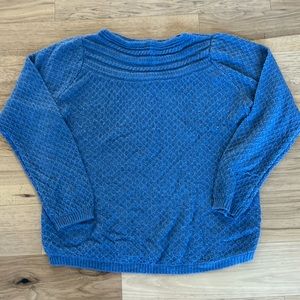Croft and Barrow dust blue sweater xl